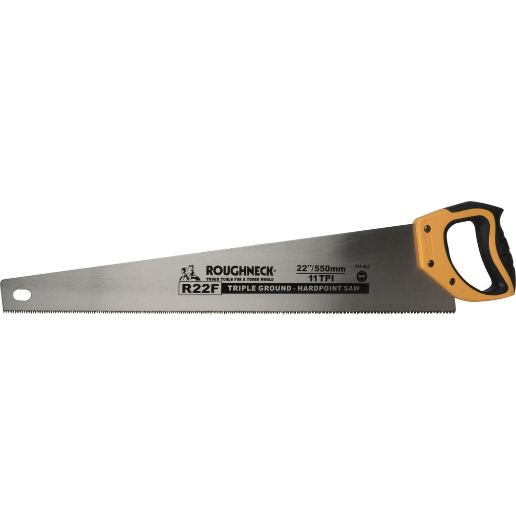 Roughneck R22F Hardpoint Hand Wood Saw 550mm